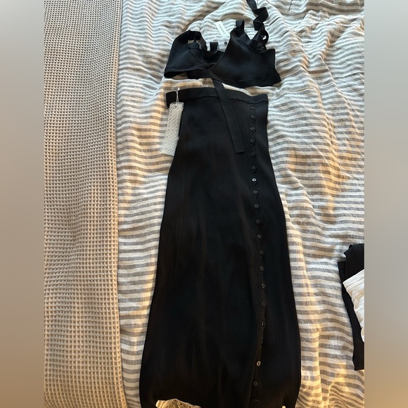 NEW Devon Windsor Rib Knit Skirt Set - Picture 3 of 5